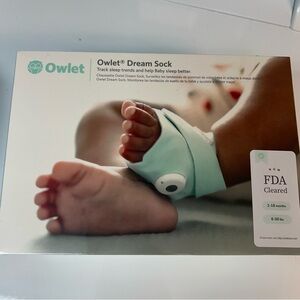 Owlet Dream Sock - Mint Green Baby Monitor